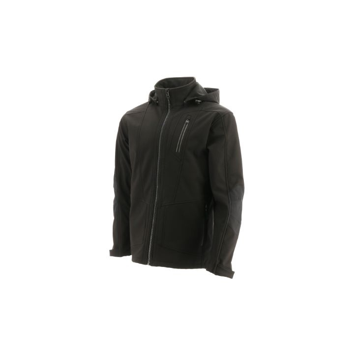 Caterpillar Clothing Online Pakistan - Caterpillar Triton Soft Shell Mens Jackets Black (869724-JSN)